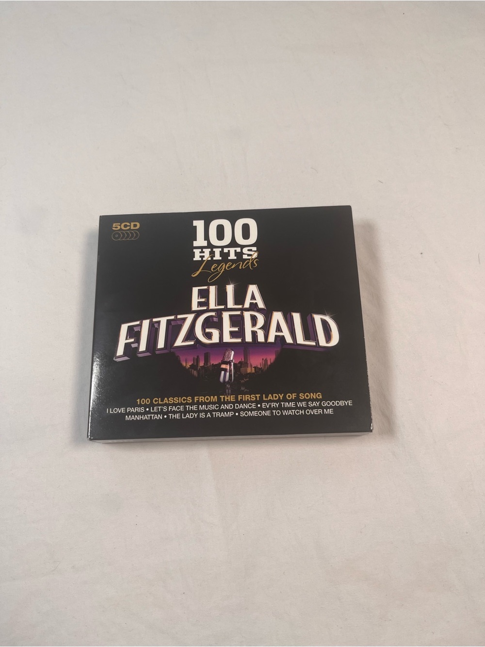Ella Fitzgerald 100 Hits Legends - Black and Purple Collectible CD Set